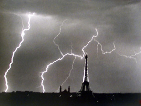 Paris, During summer storm